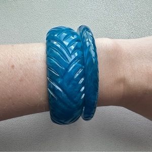 COPY - Splendette Teal bangle set